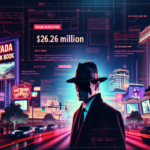 "alt_text": "Gambar tentang penangkapan bandar judi ilegal, denda besar, dan daftar hitam Nevada."