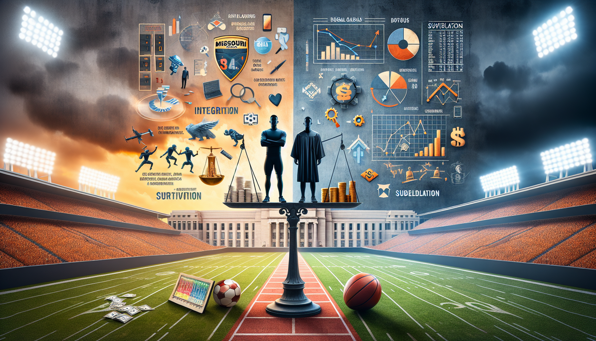 alt_text: Taruhan olahraga kampus di Missouri semakin diminati, terus menjadi topik hangat.