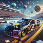alt_text: Chumba Casino tampil mencolok di ajang Daytona 500, membawa semangat dan antusiasme.