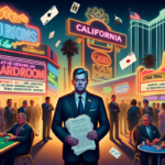 alt_text: California Cardrooms menggugat larangan blackjack, menantang kebijakan Bonta.