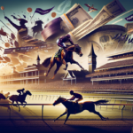 "alt_text": "Lomba pacuan kuda ikonik antara Churchill Downs dan Preakness, fokus pada taruhan masa depan."