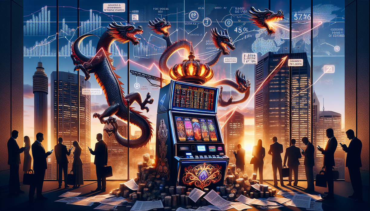 alt_text: Grafik gonjang-ganjing saham Light & Wonder terkait gugatan hukum investor.