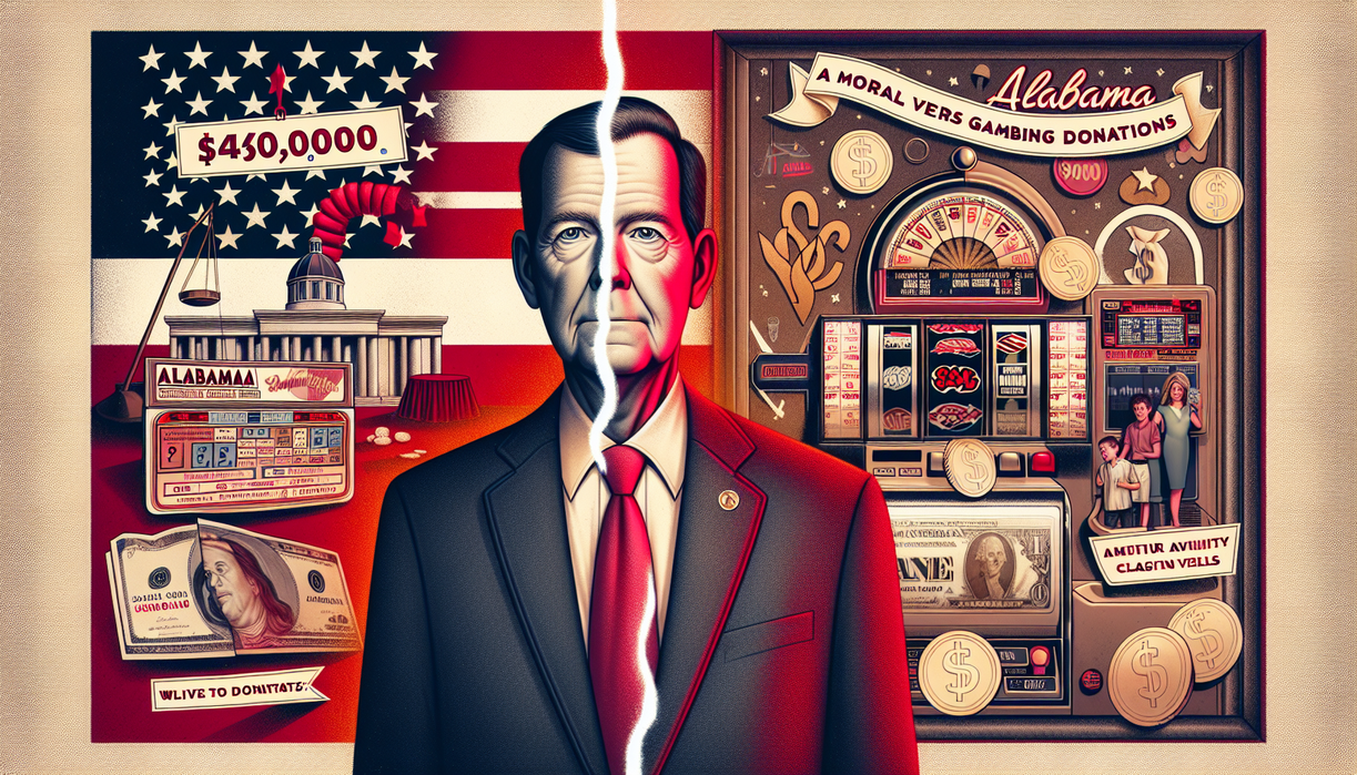 alt_text: Jejak donasi Tuberville terkait dengan kontroversi judi di Alabama.