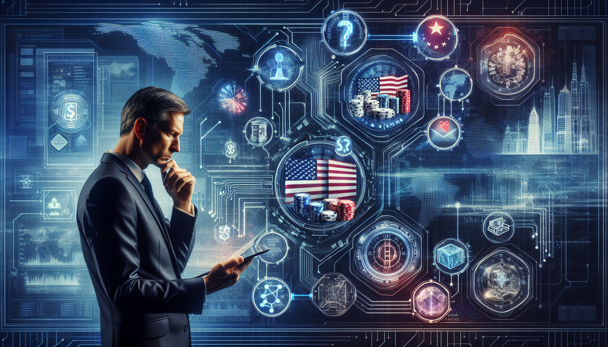 alt_text: Rahm Emanuel membahas pajak judi online dan taruhan melawan China.